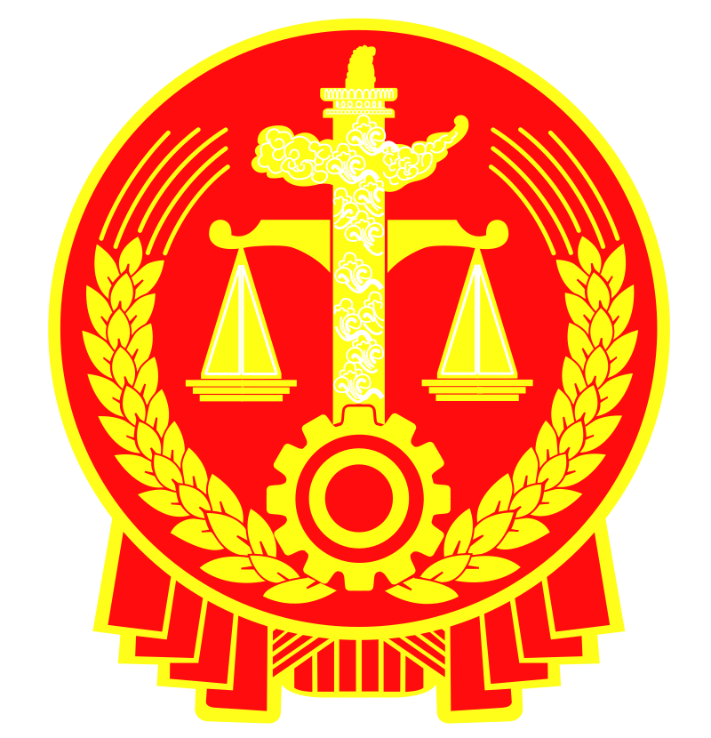 中国审判流程信息图标